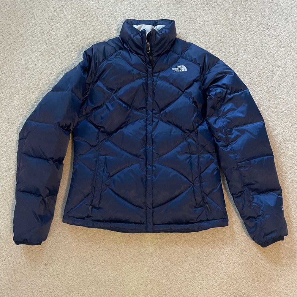 The North Face Women’s Down Winter Jacket - Navy, Medium